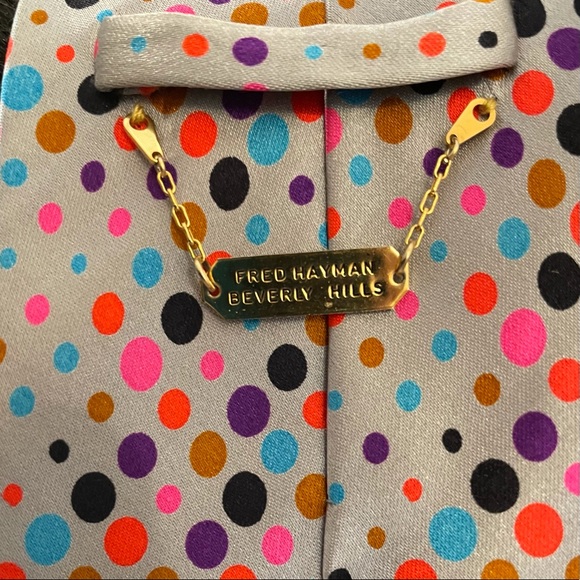 Fred Hayman Silk Tie - Picture 4 of 4